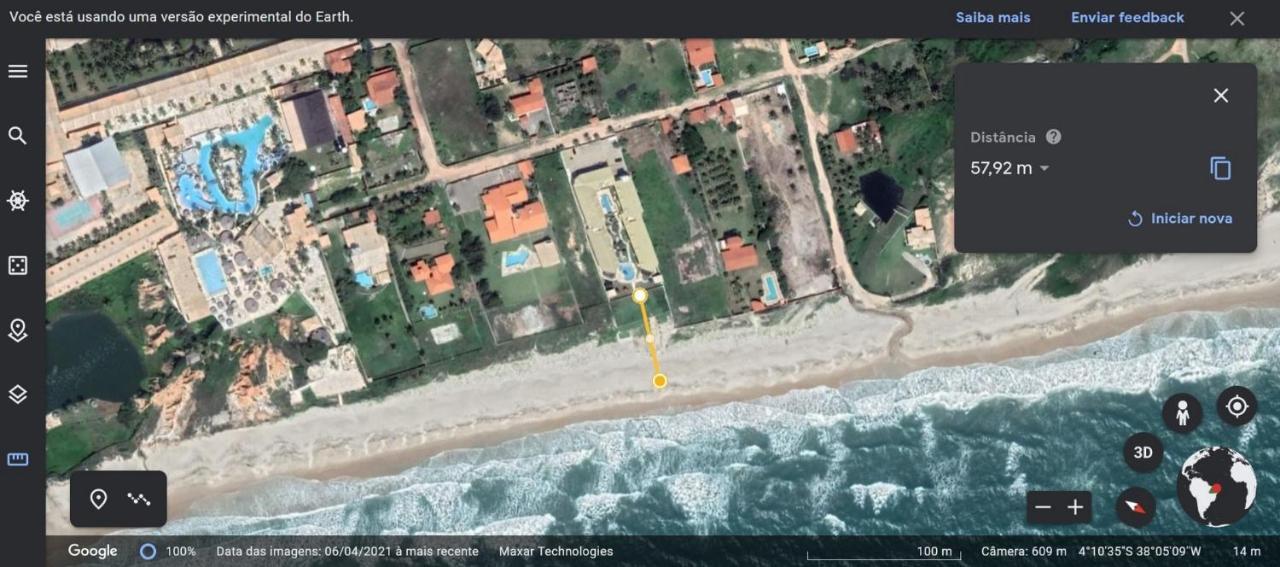 Apartamento A 60 Metros Para Pe Na Areia - The Fountains - Apto 105 Beberibe Bagian luar foto